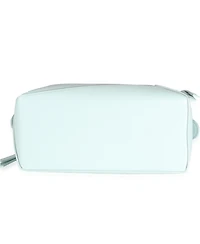 Pre-Owned Loewe Light Blue Grained Calfskin Small Puzzle Edge Bag