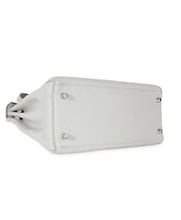 Pre-Owned Hermes Gris Perle Togo Retourne Kelly 28 Phw