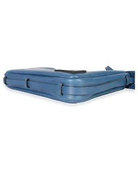 Pre-Owned Fendi Blue Nappa Medium Simply Fendi Shoulder Bag