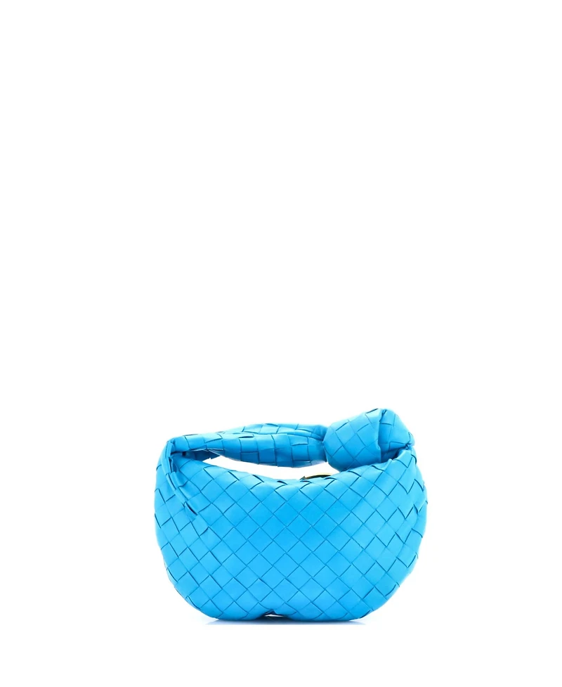 Pre-Owned Bottega Veneta Mini Bv Jodie Hobo Intrecciato Nappa