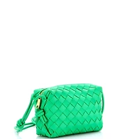 Pre-Owned Bottega Veneta Mini Loop Crossbody Bag Intrecciato Nappa