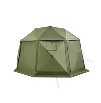Slickblue Camping Screen House Canopy for 10-12 People