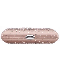 Nina Crystal Scatter Pattern Minaudiere Small Clutch Handbag
