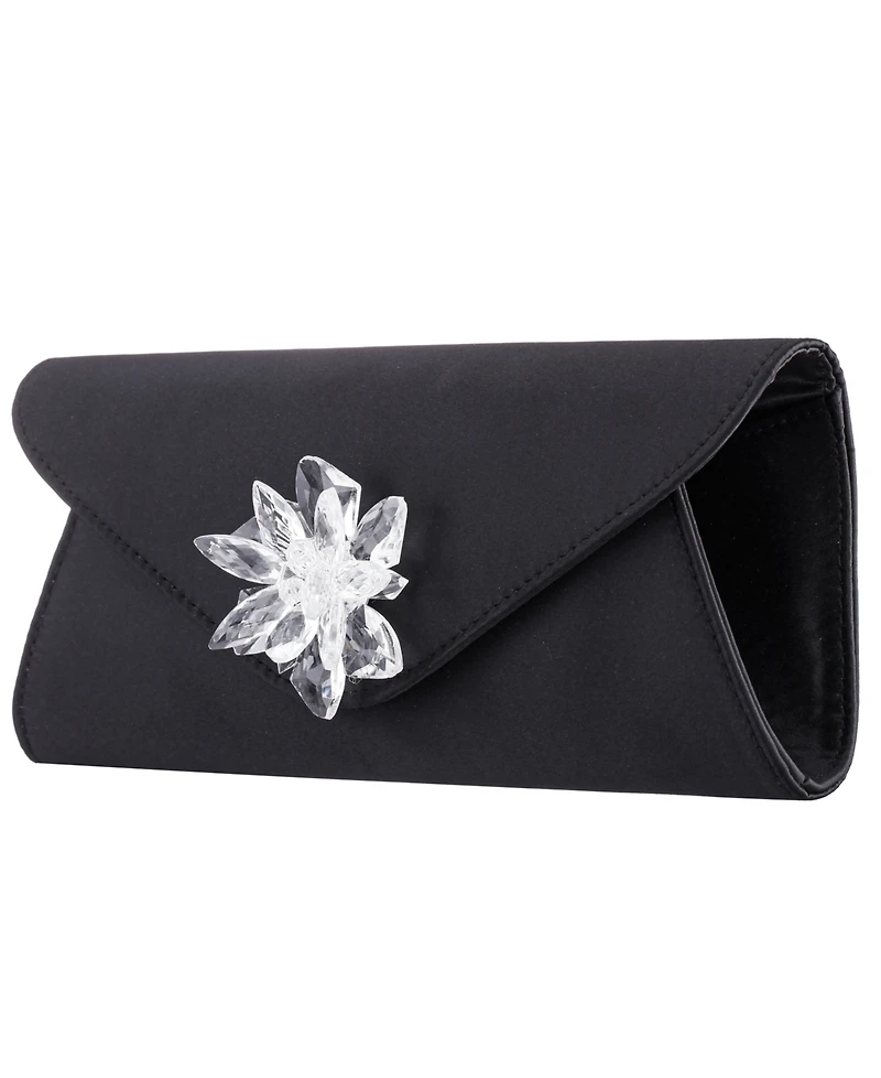 Nina Twila Crystal Cluster Small Clutch Handbag