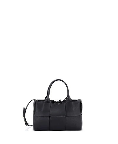 Pre-Owned Bottega Veneta Mini Arco Tote Maxi Intrecciato Leather