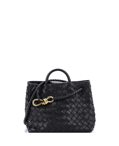 Pre-Owned Bottega Veneta Small Andiamo Top Handle Bag Intrecciato Nappa