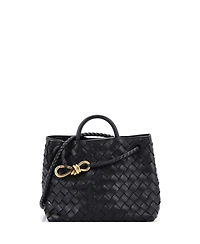 Pre-Owned Bottega Veneta Small Andiamo Top Handle Bag Intrecciato Nappa
