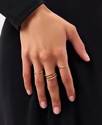 Ana Luisa Cubic Zirconia Oren Triple Pave Claw Ring