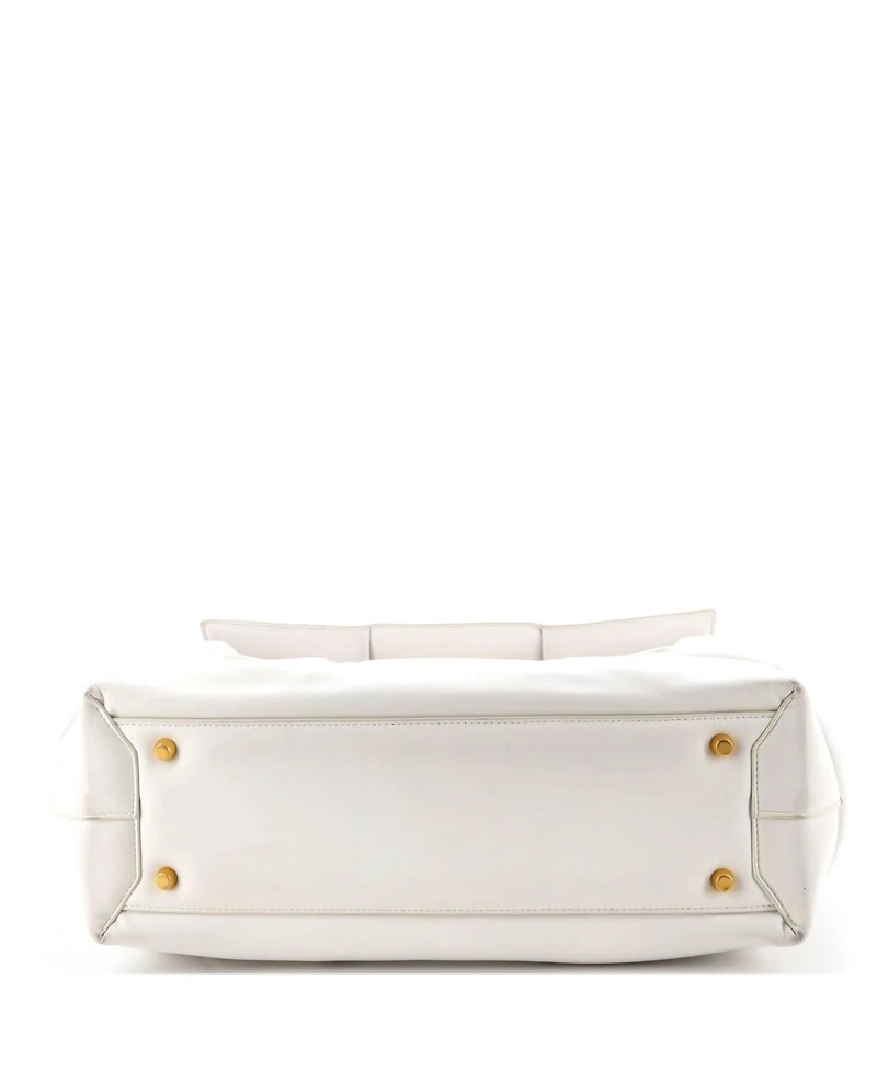 Pre-Owned Bottega Veneta Large Arco Bag Padded Maxi Intrecciato Leather