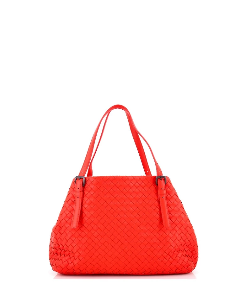 Pre-Owned Bottega Veneta Medium A-Shape Tote Intrecciato Nappa
