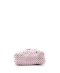 Pre-Owned Bottega Veneta Small Double ZIp Nodini Crossbody Bag Intrecciato Nappa