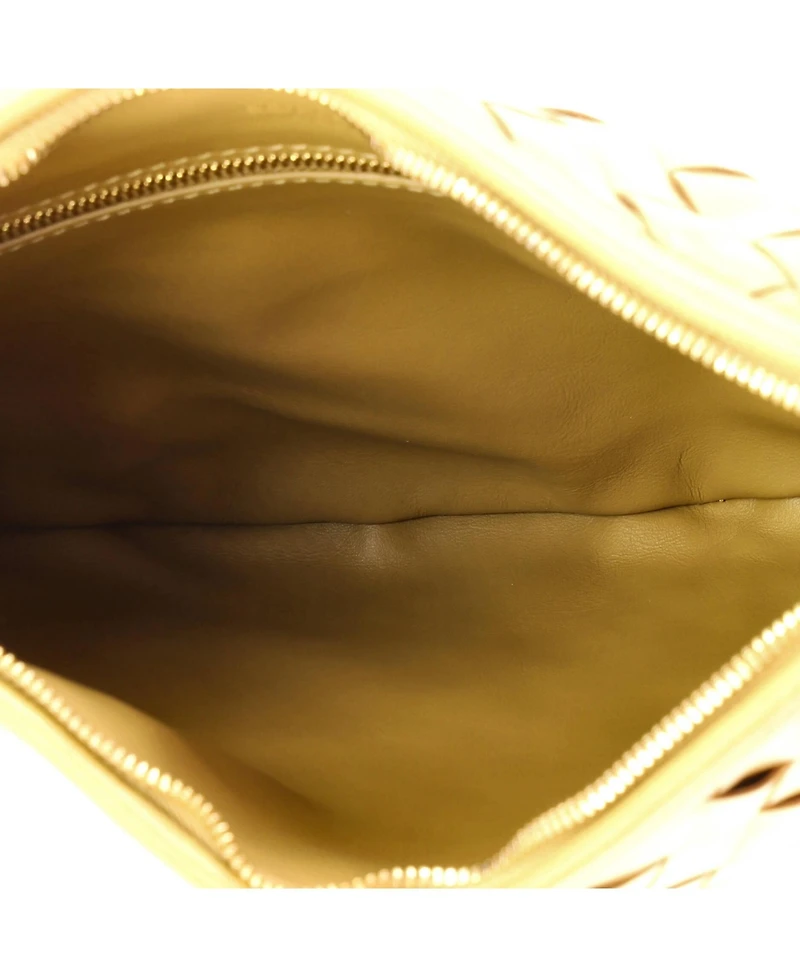 Pre-Owned Bottega Veneta Gemelli Shoulder Bag Intrecciato Leather