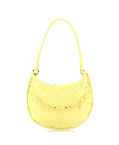 Pre-Owned Bottega Veneta Small Gemelli Shoulder Bag Intrecciato Leather