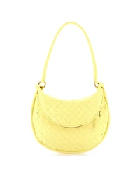 Pre-Owned Bottega Veneta Small Gemelli Shoulder Bag Intrecciato Leather