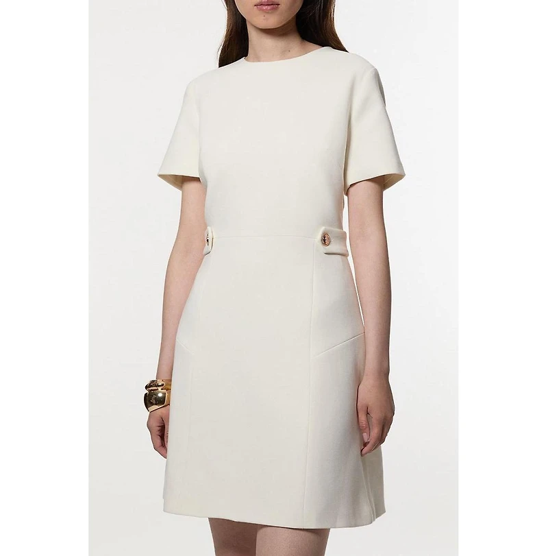 Karen Millen Women's Detail Tailored Mini Dress