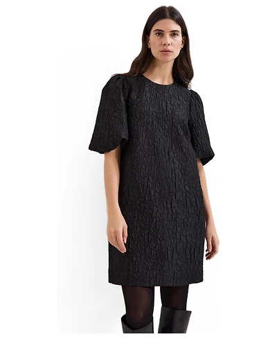 Phase Eight Women's Jacquard Round Neck Mini Dress