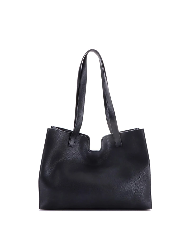 Pre-Owned Celine Cabas 16 Bag Grainy Calfskin