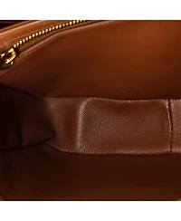 Pre-Owned Celine Teen Triomphe Shoulder Bag Triomphe Coated Canvas