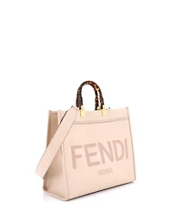 Pre-Owned Fendi Medium Sunshine Shopper Tote Leather