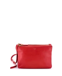 Pre-Owned Celine Small Trio Crossbody Bag Leather