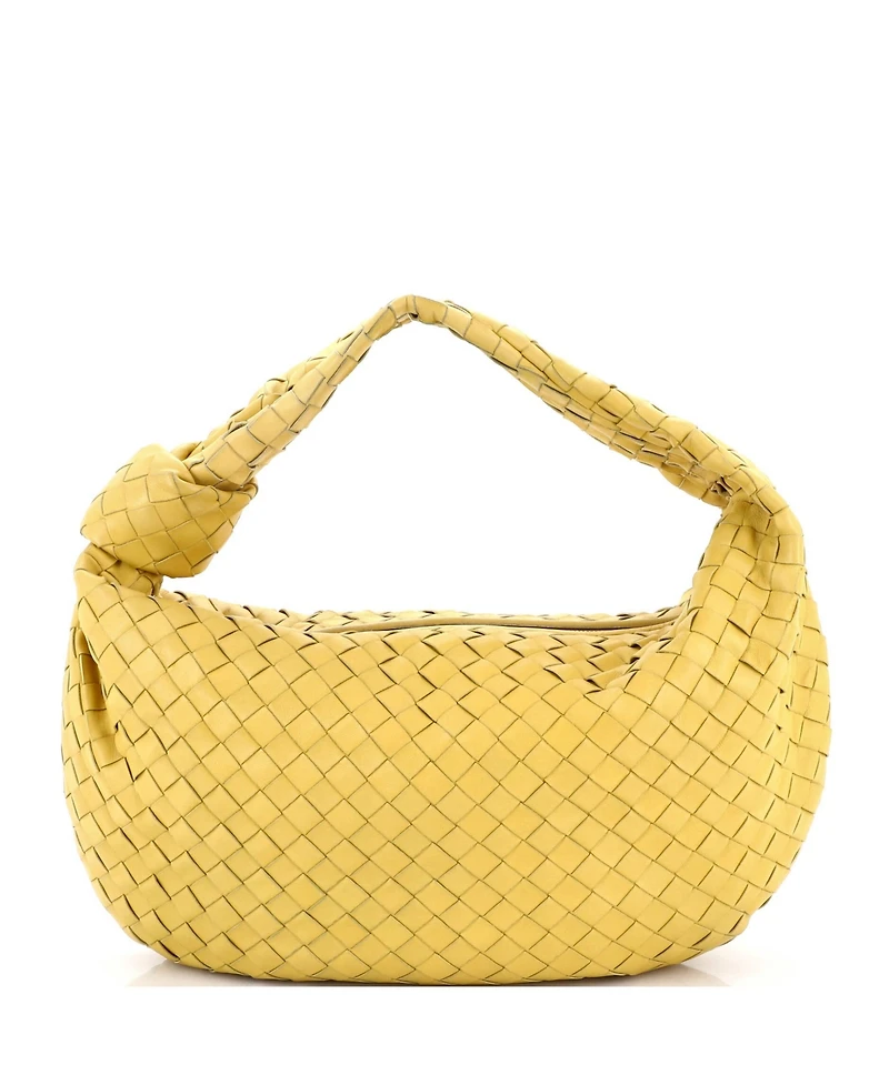 Pre-Owned Bottega Veneta Medium Bv Jodie Hobo Intrecciato Nappa