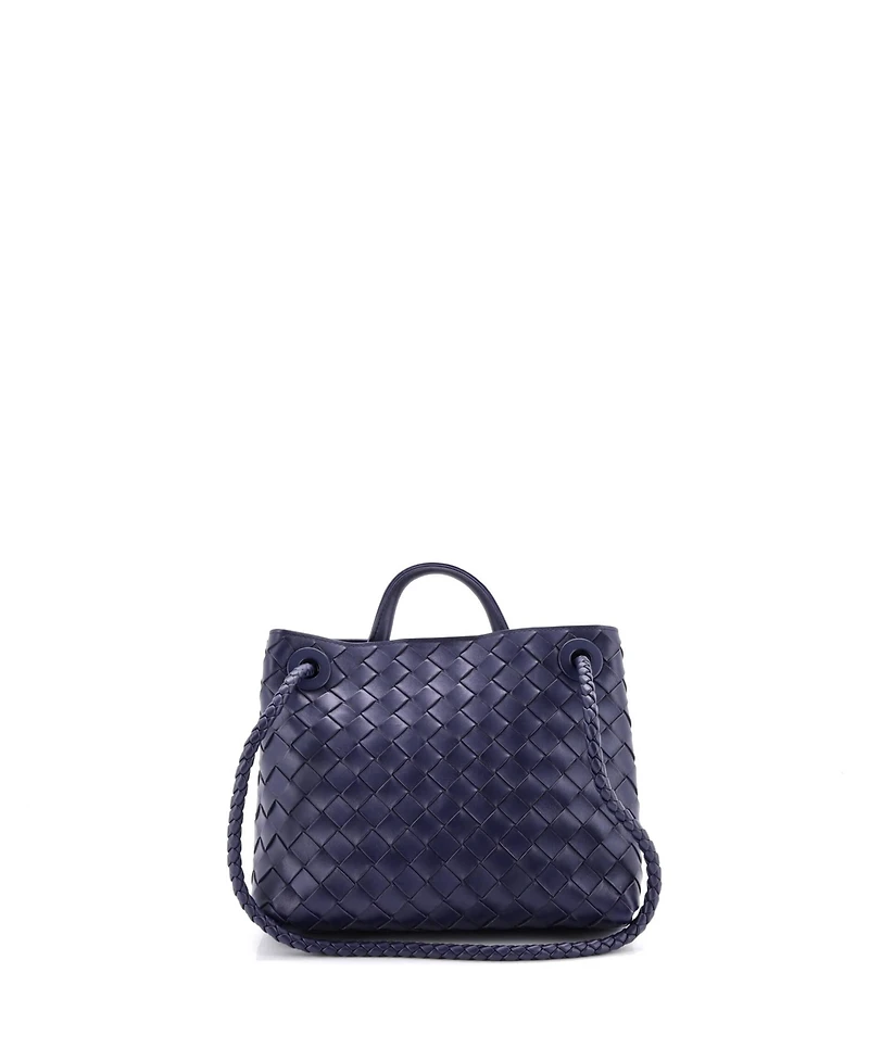 Pre-Owned Bottega Veneta Small Andiamo Top Handle Bag Intrecciato Nappa