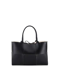 Pre-Owned Bottega Veneta Medium Arco Tote Maxi Intrecciato Leather