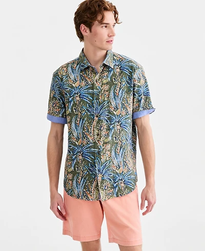 Tommy Bahama Men's Nova Wave Feira Fronds Short-Sleeve Shirt