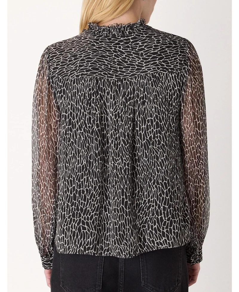 Whistles Women's Dragonfly Print Blouse