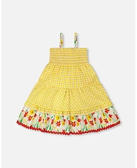 Deux par Deux Little/ Big Girl Sundress
