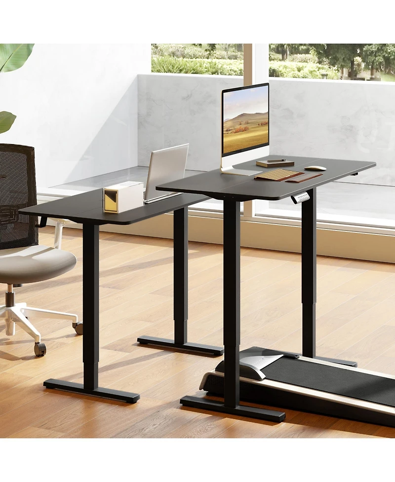 Sugift Electric Standing Desk with Memory Settings for Home Office