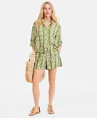 I.n.c. International Concepts Women's Flowy Half-Sleeve Blouse, Macy's Exclusive