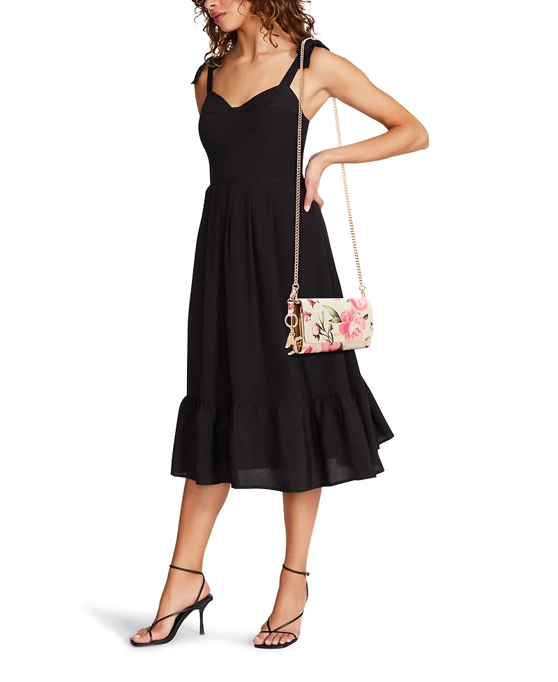 Anne Klein Mini Floral Crossbody Bag