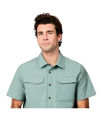 Free Country Men's Sedona Rip-Stop Short Sleeve Explorer Shirt