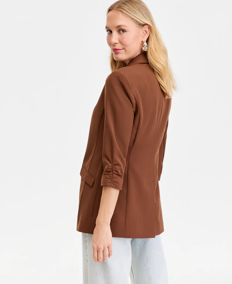 I.n.c. International Concepts Women's 3/4-Sleeve Blazer, Created for Macy's