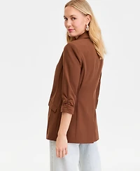I.n.c. International Concepts Women's 3/4-Sleeve Blazer, Created for Macy's