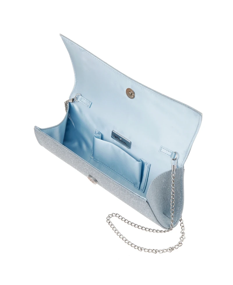 Nina Zoey Glitter Small Clutch Handbag