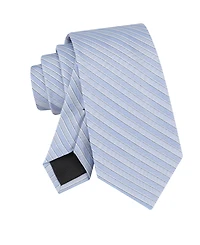 Calvin Klein Men's Classic Fit Manzon Striped Tie