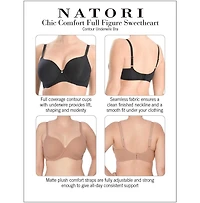 Natori Women's Chic Comfort Full Figure Underwire T-Shirt Bra