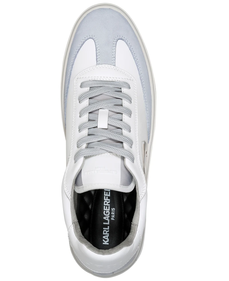 Karl Lagerfeld Men's Side Logo Lace-Up Sneakers