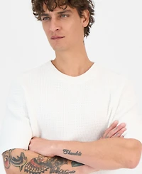 Hugo Boss Men's Cotton Textured Short-Sleeve Shirt