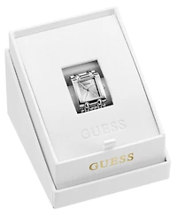 Guess Women's Silver-Tone Stainless Steel Analog Ring Watch