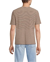Lands' End Men's Short Sleeve Cotton Linen Tee