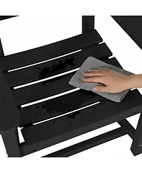 Set of 2 Outdoor Dining Chair with Armrests, For All Weather Conditions