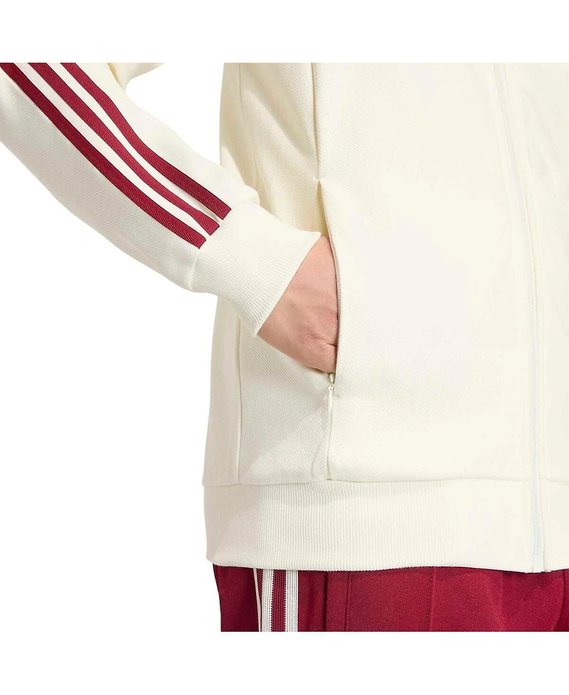Adidas Men's White Spain National Team 2026 World Cup Anthem Full-Zip Jacket
