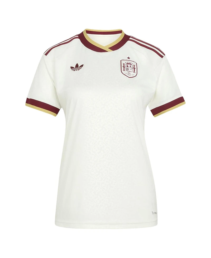 Adidas Women's White Spain National Team Fifa X World Cup 2026 Away Replica Jersey
