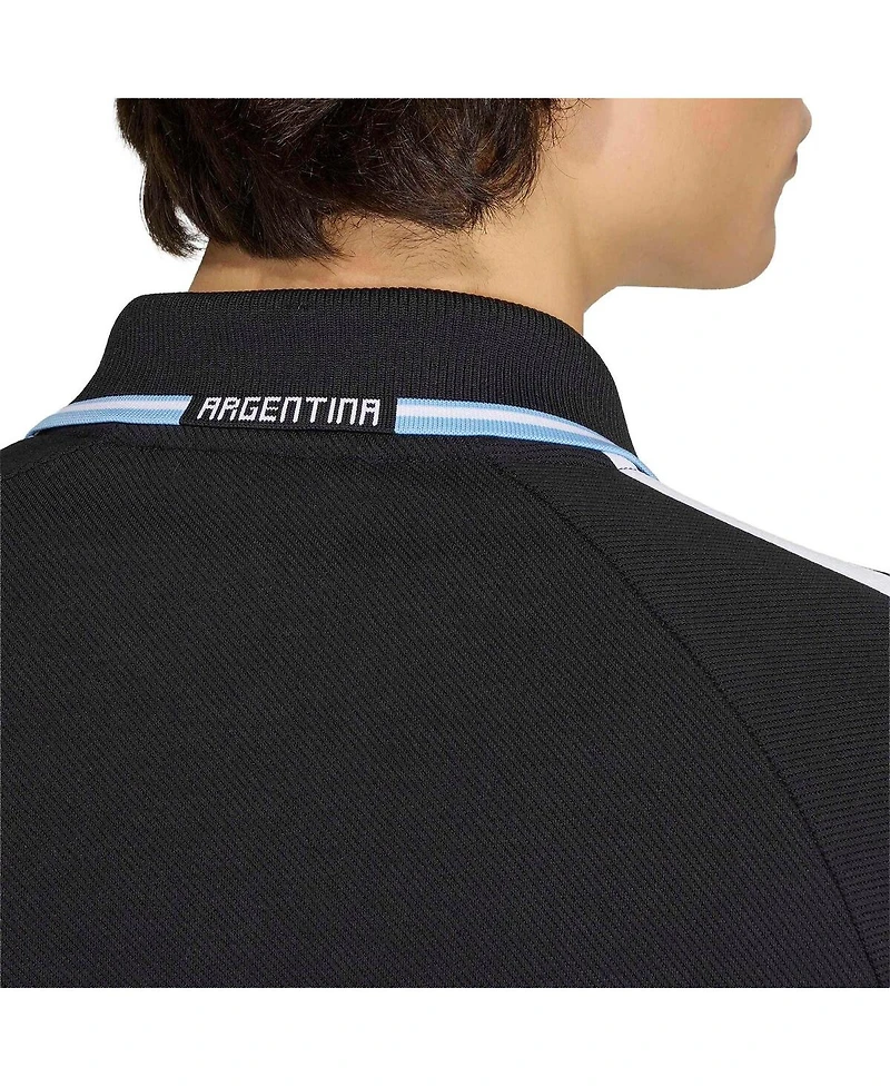 Adidas Men's Black Argentina National Team 2026 World Cup Anthem Full-Zip Jacket