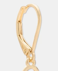 Anne Klein Gold-Tone Metal Ball Link Chain Drop Earrings