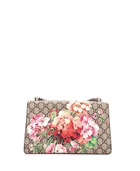 Pre-Owned Gucci Small Dionysus Bag Blooms Print Gg Coated Canvas
