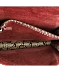 Pre-Owned Gucci Small Dionysus Bag Blooms Print Gg Coated Canvas